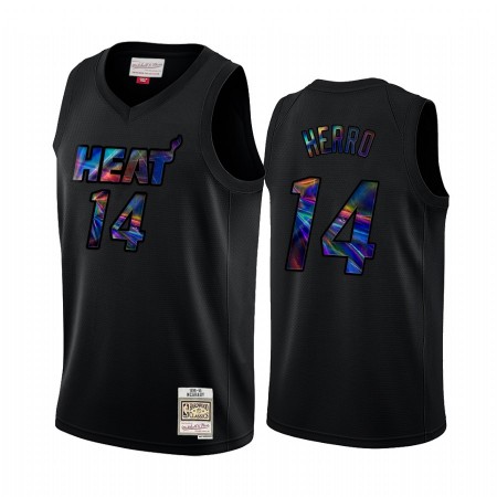 Maglia NBA Miami Heat Tyler Herro 14 Iridescent HWC Collection Swingman - Uomo